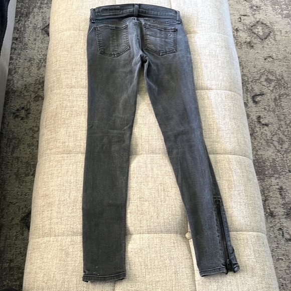 RAG & BONE BLACK/GRAY BLACKTHORN SKINNY JEANS SIZE 26 - Picture 10 of 16